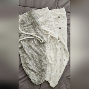 KeaBabies 3-Pack Organic Baby Swaddle Sleep Sacks - Swaddles for Newborns, Infan